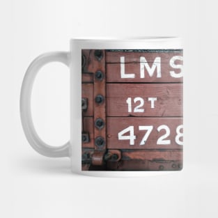 Old London, Midland and Scotland (LMS) railway 12t coal Wagon Mug